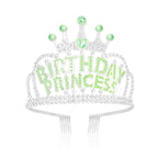 Sparkle Princess Birthday Tiara with Combs