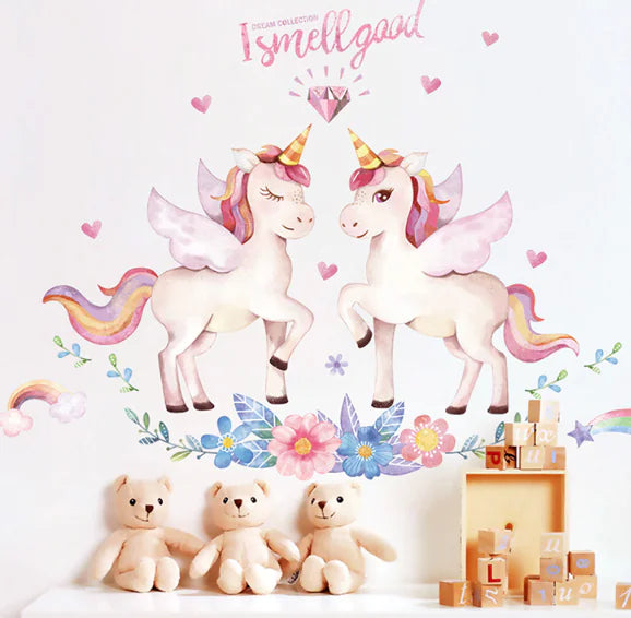 Magical Unicorn Wall Decals for Children
