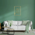 Contemporary Metal Silhouette Wall Art